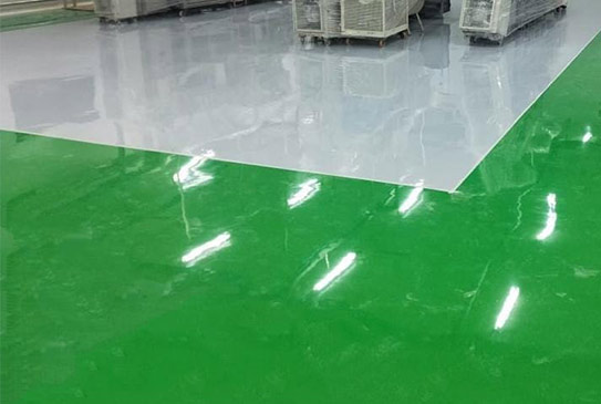 環(huán)氧地坪漆施工潛伏工程驗收細致要點